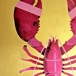 Pink Lobster painted by 