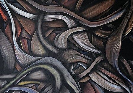 Threads of Consciousness painted by Django Soeters