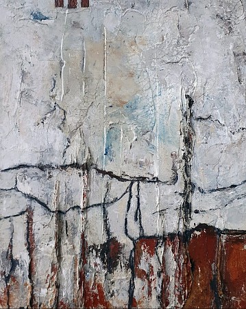 Abstract maart 2020 painted by Atelier De Pinksterbloem