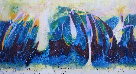 On the Way painted by Jolanda van Hattum