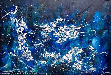 Luminous Deep painted by Jolanda van Hattum