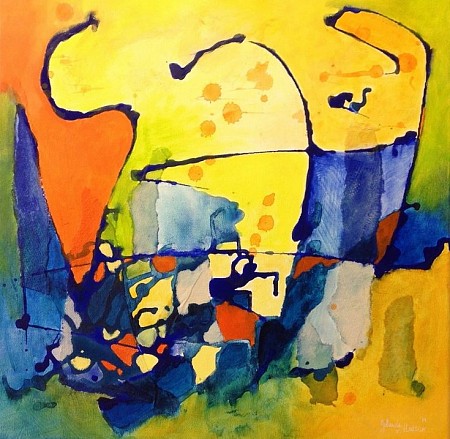 The Way Out painted by Jolanda van Hattum